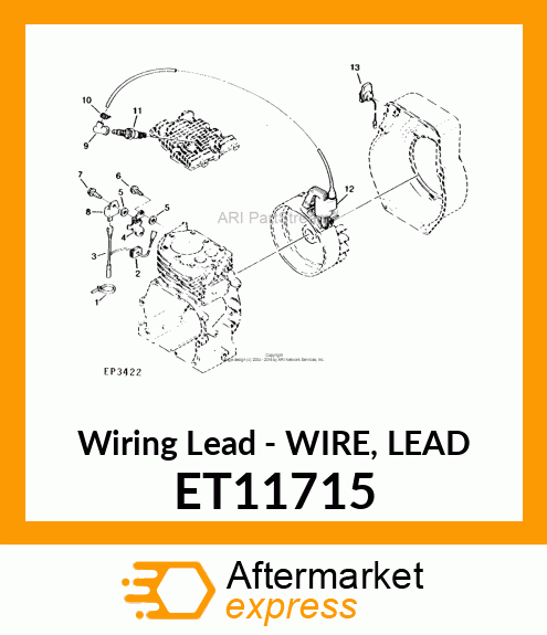 Wiring Lead - WIRE, LEAD ET11715