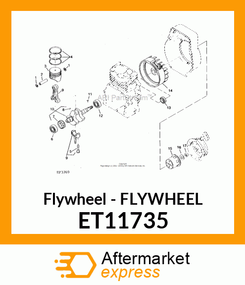 Flywheel ET11735
