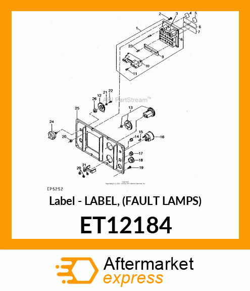 Label ET12184