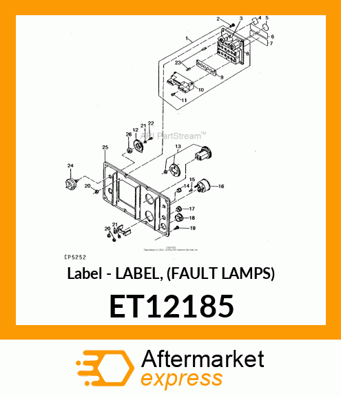 Label ET12185