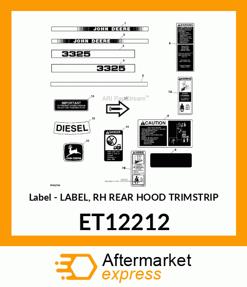 Label ET12212