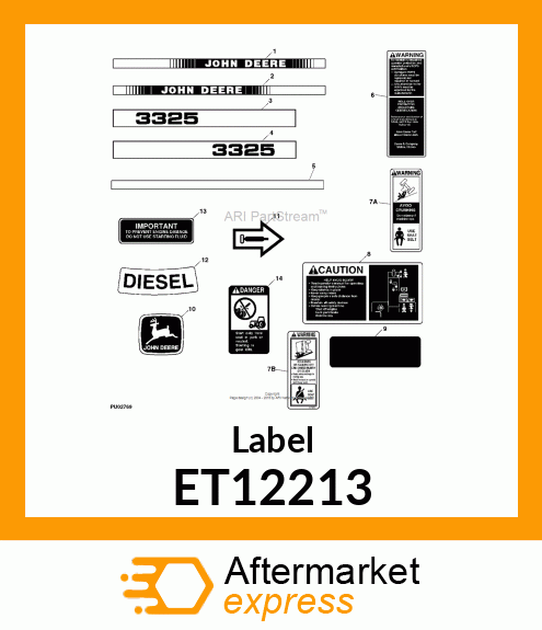 Label ET12213