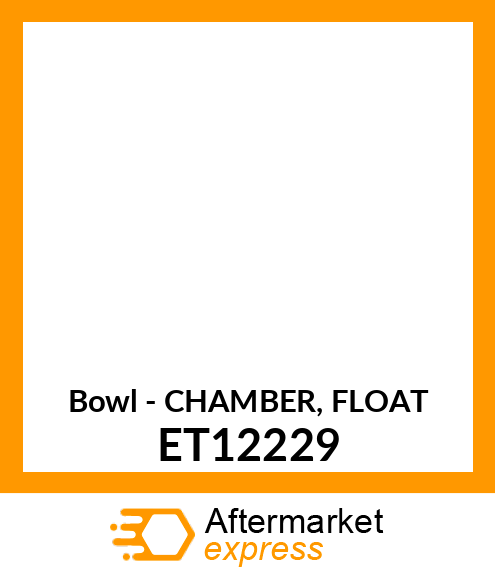 Bowl - CHAMBER, FLOAT ET12229
