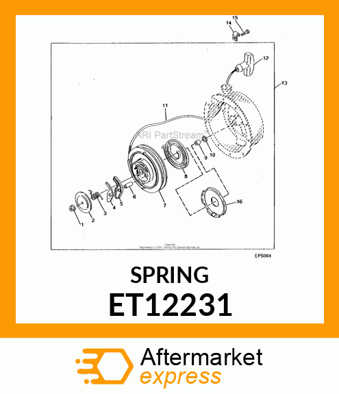 Spring Torsion ET12231