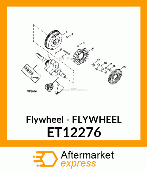 Flywheel - FLYWHEEL ET12276