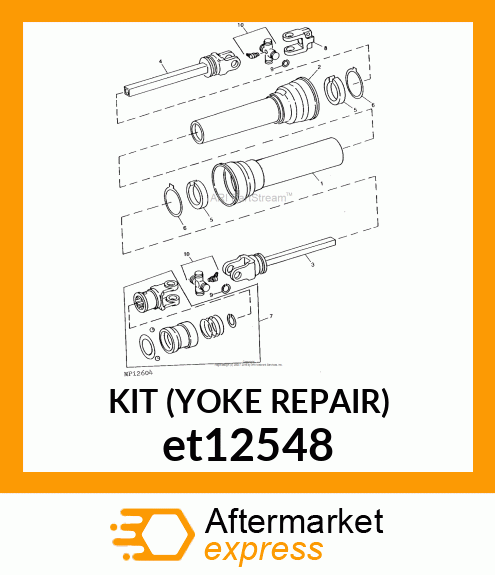 KIT (YOKE REPAIR) et12548