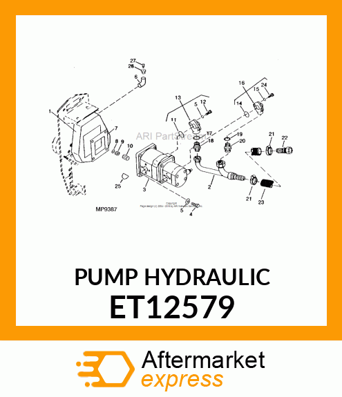 Pump Hydraulic ET12579