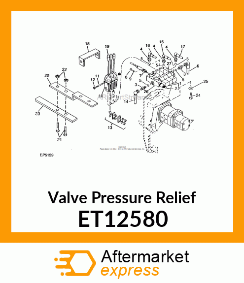 Valve Pressure Relief ET12580