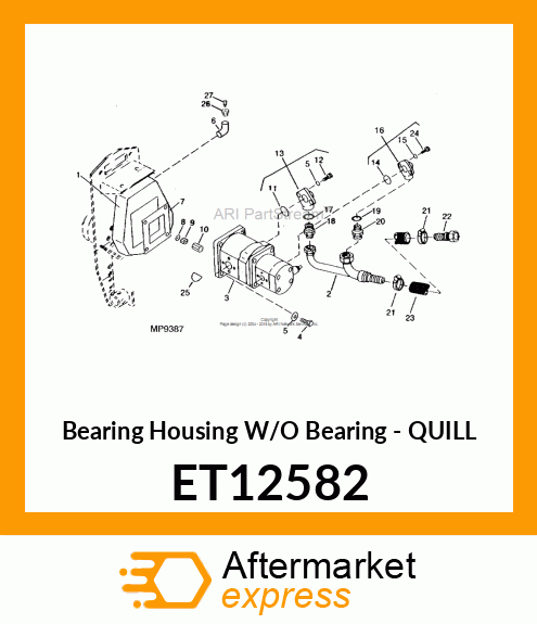 Bearing Housing with O Bearin ET12582