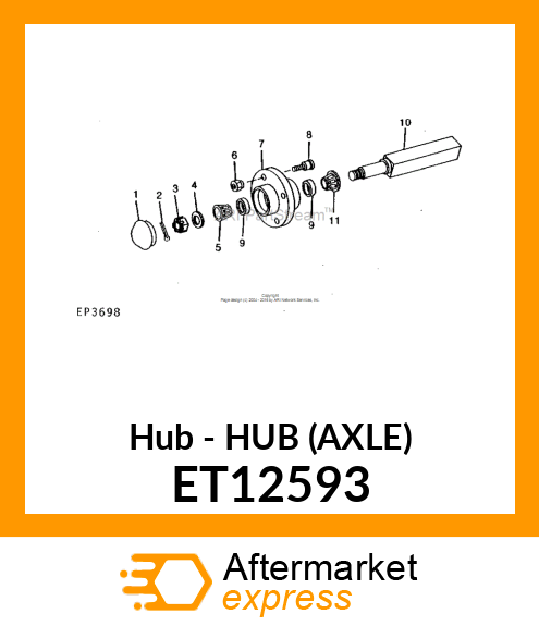 Hub ET12593