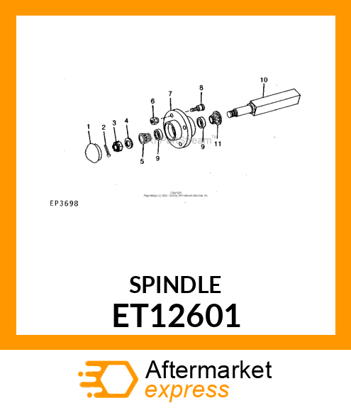 Spindle ET12601