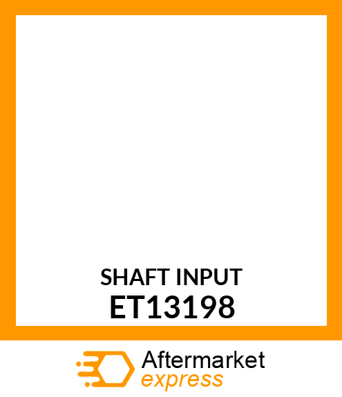 Shaft ET13198