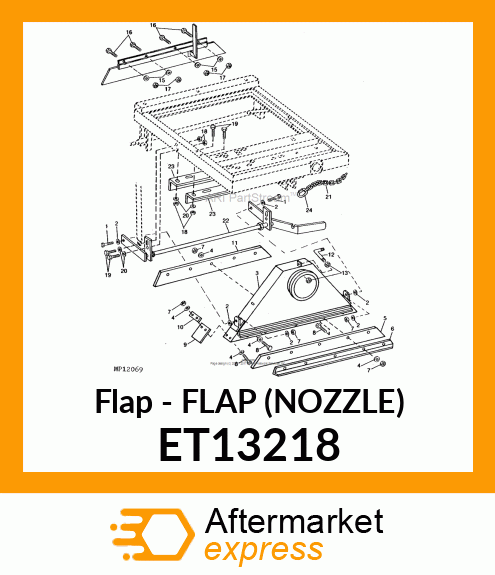 Flap - FLAP (NOZZLE) ET13218