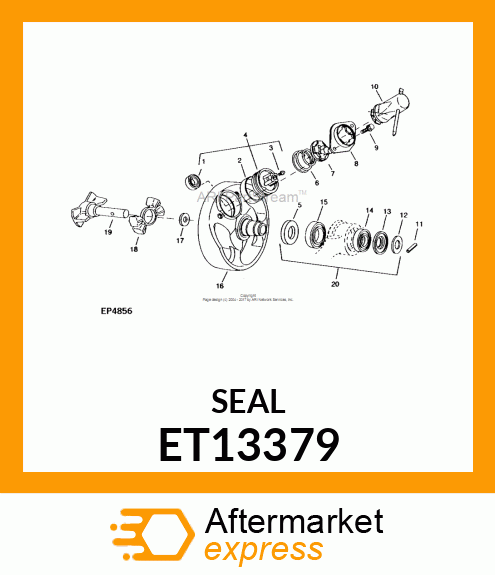 Bearing Kit - KIT, BEARING (FLYWHEEL) ET13379