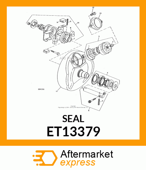 Bearing Kit - KIT, BEARING (FLYWHEEL) ET13379