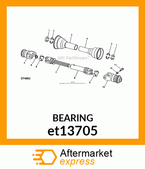 BEARING et13705