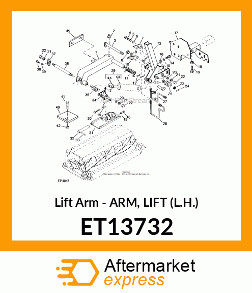 Lift Arm ET13732