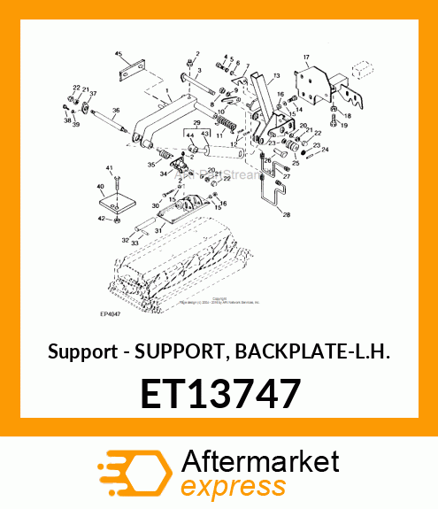 Support ET13747