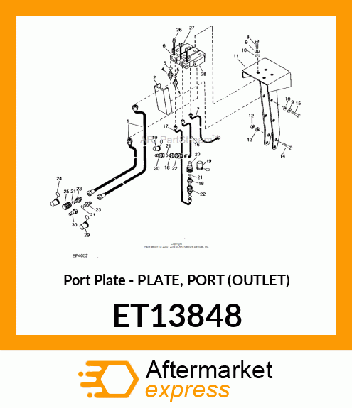 Port Plate ET13848