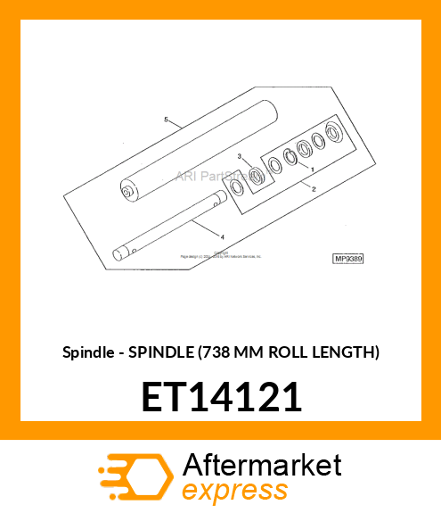 Spindle ET14121