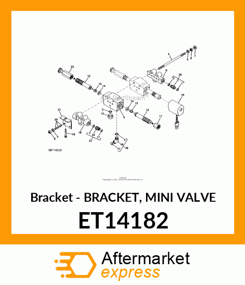 Bracket ET14182