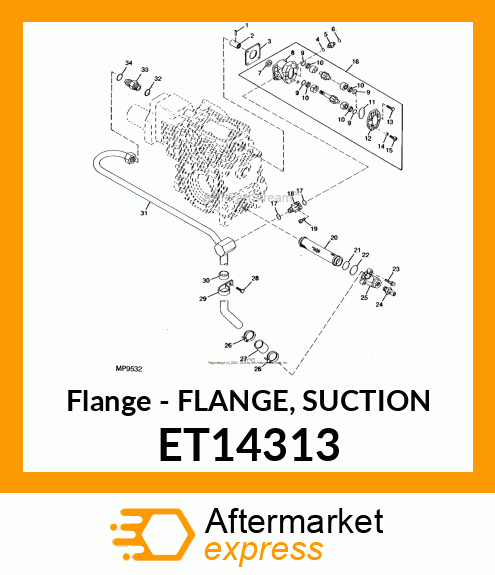 Flange ET14313