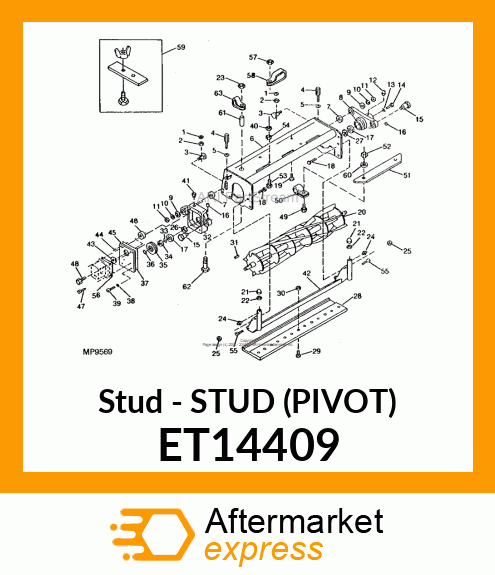 Stud - STUD (PIVOT) ET14409