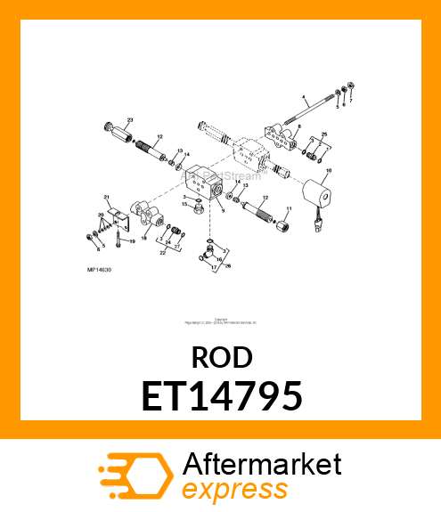 Tie Rod Asm ET14795