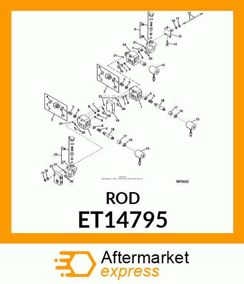 Tie Rod Asm ET14795