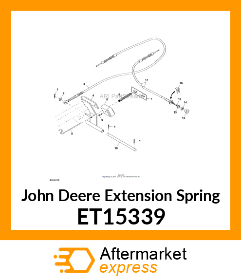 Extension Spring ET15339