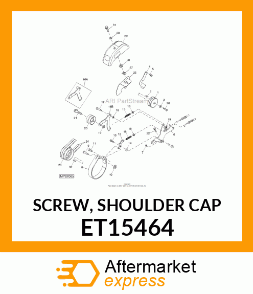 SCREW, SHOULDER CAP ET15464