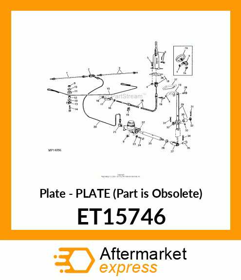 Plate - PLATE (Part is Obsolete) ET15746