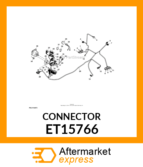 Elec. Connector Housing ET15766