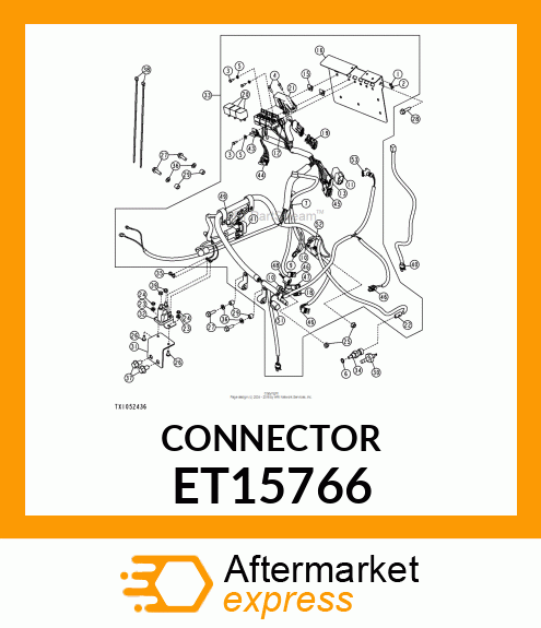 Elec. Connector Housing ET15766