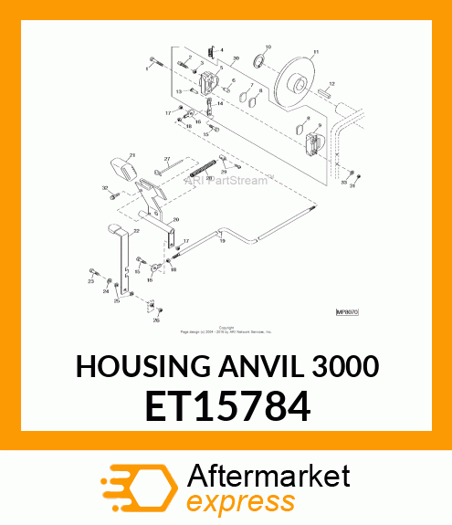 HOUSING ANVIL 3000 ET15784