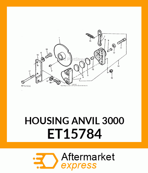 HOUSING ANVIL 3000 ET15784