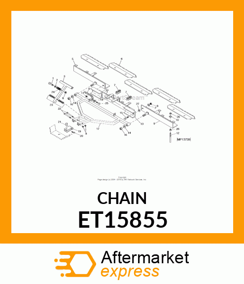 CHAIN ET15855