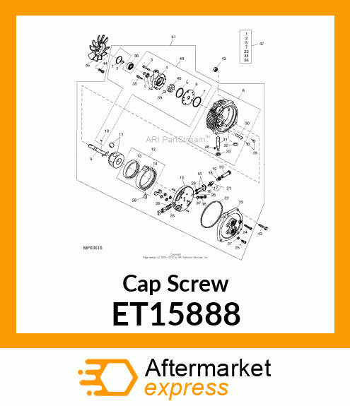 Cap Screw ET15888