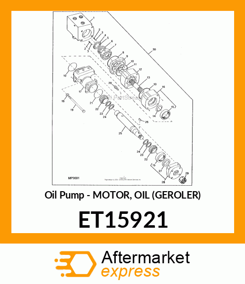 Oil Pump ET15921