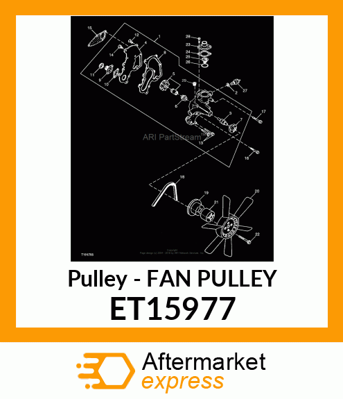 Pulley ET15977