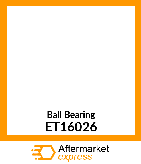 Ball Bearing ET16026