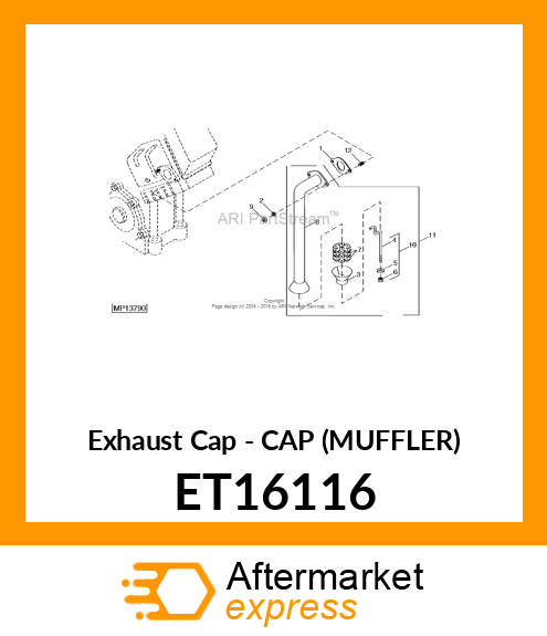 Exhaust Cap ET16116