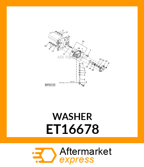 WASHER, SPRING DISK ET16678