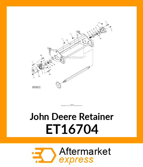 WASHER, RETAINING ET16704