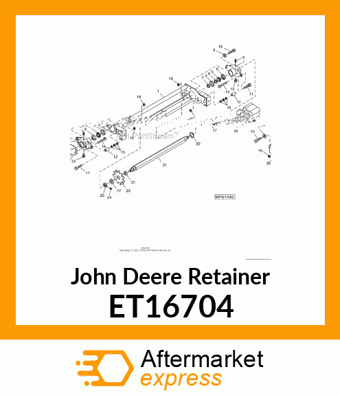 WASHER, RETAINING ET16704