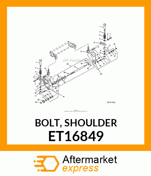 BOLT, SHOULDER ET16849