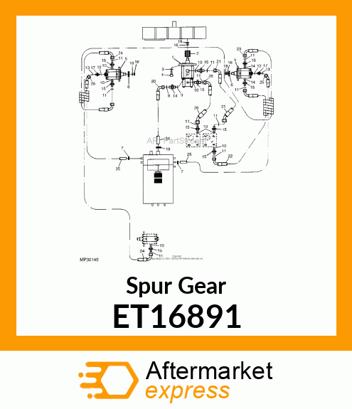 Spur Gear ET16891