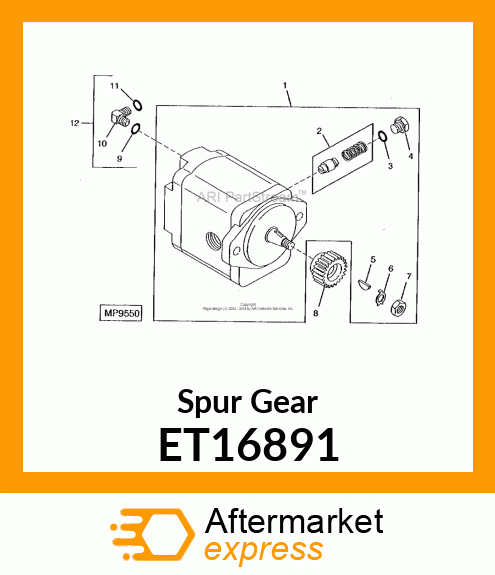 Spur Gear ET16891