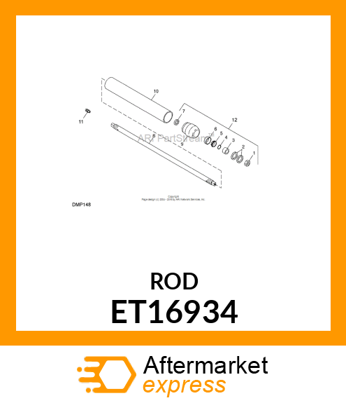 SHAFT, ROLLER ET16934