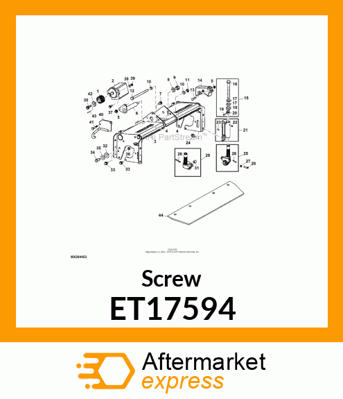 Screw ET17594